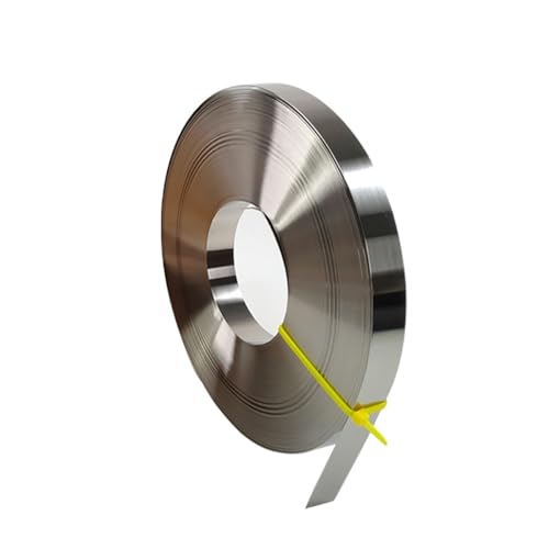 1M 304 Edelstahlfolienstreifen - Vielseitiges Metallstreifenplattenblech, Breite 10 mm bis 100 mm, Dicke 0,1 mm bis 1 mm, 1 Stück(1x30mm) von DDSTTLK