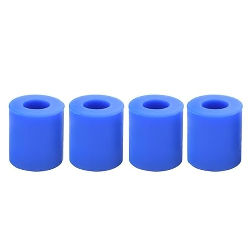 4 STÜCKE Hochtemperaturbeständiger Silikonpuffer for 3D-Drucker - 16/18 MM Nivelliersäulen(Blue) von DDSTTLK