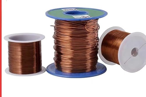 Emaillierter Kupferdraht 500 g – 0,8 mm Wickeldraht for Motoren, Spannungsregler und Heimwerkerprojekte, 1 Stück(0.4mm) von DDSTTLK
