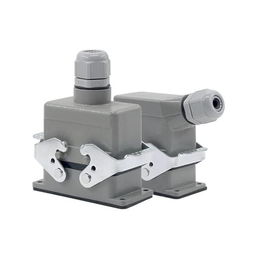 Hochleistungs-10-poliger Luftfahrtstecker HDC-HE-010 for den industriellen Einsatz – 400 V/500 V, 16 A, wasserdicht, einfache Installation, 1 Stück(Hdc-he-010-4) von DDSTTLK