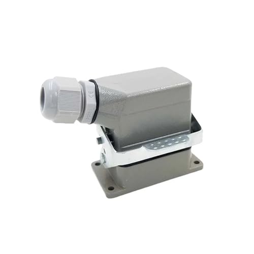 Hochleistungs-6-poliger Luftfahrtstecker – HDC-HE-006-1/2/3/4-L – 16 A wasserdichter rechteckiger Industriestecker(Hdc-he-006-1-l) von DDSTTLK