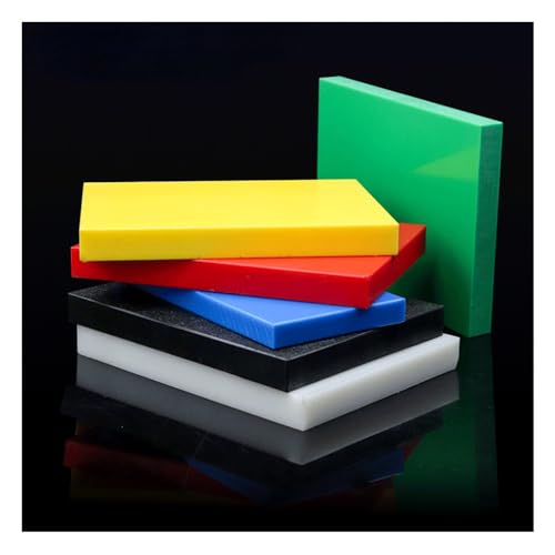 Hochtemperatur-Polyethylenplatte – 100 x 200 mm PE/UPE/HDPE-Kunststoffplatte for Heimwerkerprojekte, 1 Stück(Yellow,35mm) von DDSTTLK