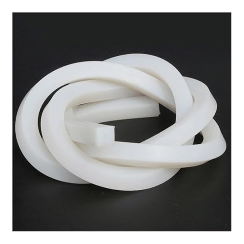 Hochtemperaturbeständiger Silikonstab - 1 Meter flexibler Dichtungsstreifen aus Silikonkautschuk for den Einsatz im Haus und Garten(20x25mm) von DDSTTLK