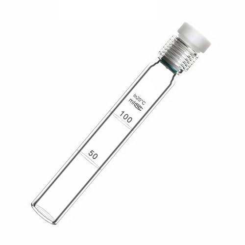 Nessler Glasses Kolorimetrisches Reagenzglas-Set – explosionsgeschützt mit PTFE-Stopfen, 5 ml bis 100 ml, druckbeständig bis 0,6 MPa(35ml) von DDSTTLK