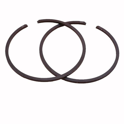 Premium-Kolbenringe, 1,5 mm, 2 Stück, for Freischneider, Trimmer, Gebläse und Kettensäge – universell passend for Durchmesser von 40 mm bis 49 mm(46X1.5mm) von DDSTTLK