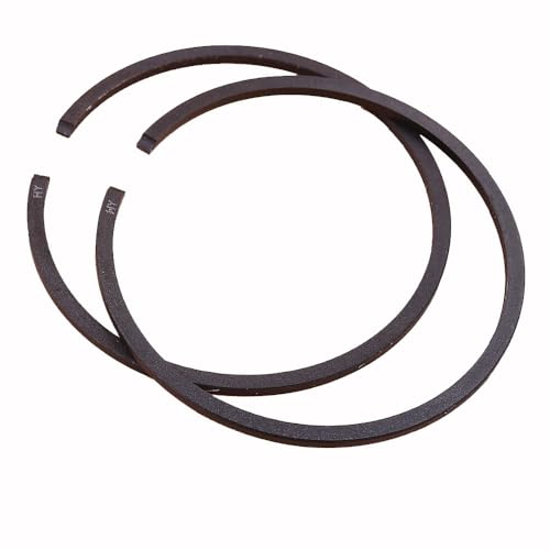 Premium-Kolbenringsatz for Kettensägen, Trimmer und Freischneider – 46–60 mm | 2 Stück Standard-Kolbenringe(60X1.5mm) von DDSTTLK