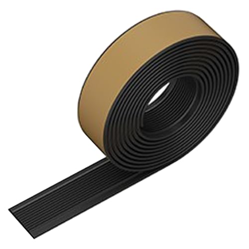 Rutschfeste, selbstklebende Treppenkantenkante – langlebiger Treppenkantenschutz aus Vinyl for Sicherheit im Innen- und Außenbereich(LxW 5mx10cm) von DDSTTLK