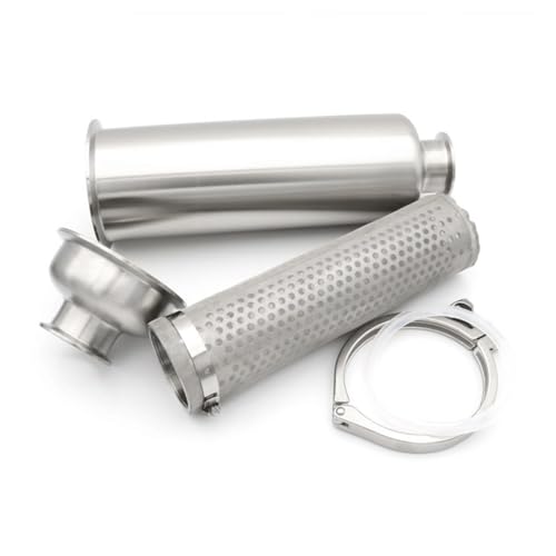 SS304 Edelstahl Sanitär-Inline-Siebfilter for 25–51 mm Rohr, Tri-Clamp – 100 Mesh, 1 Stück(38mm Ferrule50.5) von DDSTTLK