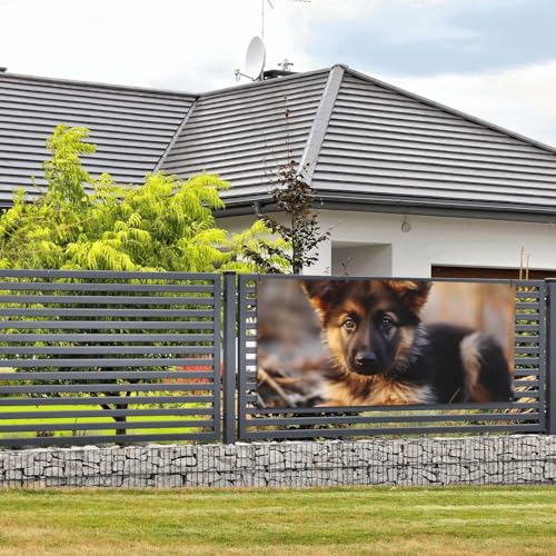 Banner und Schilder, Motiv: Deutscher Schäferhund, Wandbehang, Banner mit Seil zum Aufhängen, 61 x 129 cm, Party-Banner, Schild, Poster, Party-Hintergründe, Innen- und Außenbereich, Neujahr Banner und Schilder, Motiv: Deutscher Schäferhund, Wandbehang, Banner mit Seil zum Aufhängen, 61 x 129 cm, Party-Banner, Schild, Poster, Party-Hintergründe, Innen- und Außenbereich, Neujahr von DDTKLSNV