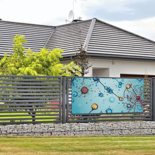 Banner und Schilder für Abstraktion, Biologie, Chemie, Wandbehang, Banner mit Seil zum Aufhängen, 89 x 180 cm, Party-Banner, Schild, Poster, Party-Hintergründe, Innen- und Außenbereich, Neujahr Banner und Schilder für Abstraktion, Biologie, Chemie, Wandbehang, Banner mit Seil zum Aufhängen, 89 x 180 cm, Party-Banner, Schild, Poster, Party-Hintergründe, Innen- und Außenbereich, Neujahr von DDTKLSNV