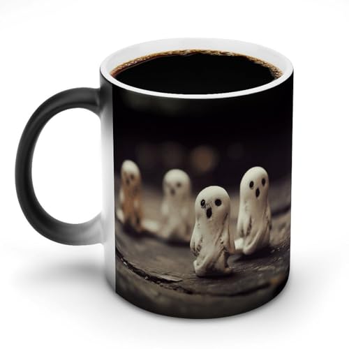 DDTKLSNV Keramik-Kaffeetasse, 325 ml, hitzeempfindlich, magische Kaffeetasse, Farbwechsel, Kaffeetasse, Teetasse für Damen und Herren, Weiß DDTKLSNV Keramik-Kaffeetasse, 325 ml, hitzeempfindlich, magische Kaffeetasse, Farbwechsel, Kaffeetasse, Teetasse für Damen und Herren, Weiß von DDTKLSNV
