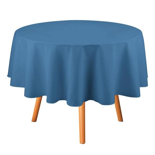 DDTKLSNV Tischdecke, rund, 91,4 x 91,4 cm, wasserdicht, knitterfrei, schmutzabweisend, waschbar, Tischdecke für Picknick, Party, Esszimmer, Heimdekoration DDTKLSNV Tischdecke, rund, 91,4 x 91,4 cm, wasserdicht, knitterfrei, schmutzabweisend, waschbar, Tischdecke für Picknick, Party, Esszimmer, Heimdekoration von DDTKLSNV