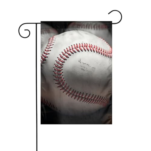 Gartenflagge, 30,5 x 45,7 cm, doppelseitig, vertikal, Willkommens-Sommerflaggen, kein Verblassen, cooles graues Baseball-Hofbanner für saisonale Bauernhaus-Außendekoration Gartenflagge, 30,5 x 45,7 cm, doppelseitig, vertikal, Willkommens-Sommerflaggen, kein Verblassen, cooles graues Baseball-Hofbanner für saisonale Bauernhaus-Außendekoration von DDTKLSNV