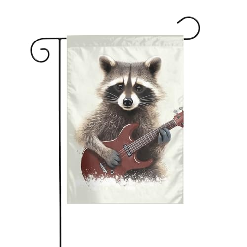 Gartenflagge, 30,5 x 45,7 cm, doppelseitig, vertikal, Willkommensflaggen, kein Verblassen, Hausflaggen, lustiges Waschbär-Hofbanner für saisonale Bauernhaus-Hof-Außendekoration Gartenflagge, 30,5 x 45,7 cm, doppelseitig, vertikal, Willkommensflaggen, kein Verblassen, Hausflaggen, lustiges Waschbär-Hofbanner für saisonale Bauernhaus-Hof-Außendekoration von DDTKLSNV
