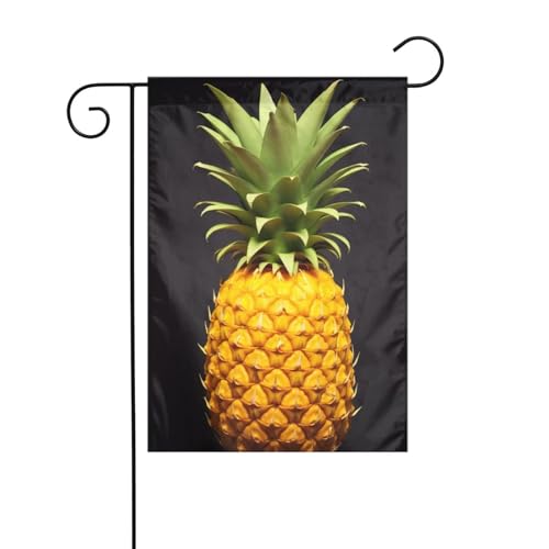Gartenflagge, 30,5 x 45,7 cm, doppelseitig, vertikal, Willkommensflaggen, kein Verblassen, gelbe Ananas-Hofbanner für saisonale Bauernhaus-Außendekoration Gartenflagge, 30,5 x 45,7 cm, doppelseitig, vertikal, Willkommensflaggen, kein Verblassen, gelbe Ananas-Hofbanner für saisonale Bauernhaus-Außendekoration von DDTKLSNV
