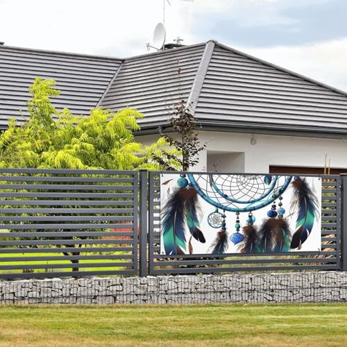 Indianer-Traumfänger-Banner und Schilder, Wandbehang, Banner mit Seil zum Aufhängen, 61 x 129 cm, Party-Banner, Schild, Poster, Party-Hintergründe, Innen- und Außenbereich, Neujahr, Abschlussfeier Indianer-Traumfänger-Banner und Schilder, Wandbehang, Banner mit Seil zum Aufhängen, 61 x 129 cm, Party-Banner, Schild, Poster, Party-Hintergründe, Innen- und Außenbereich, Neujahr, Abschlussfeier von DDTKLSNV
