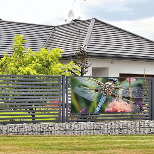 Libellen, Insekten, Blumen, Banner und Schilder, Wandbehang, Banner mit Seil zum Aufhängen, 89,9 x 180,9 cm, Party-Banner, Schild, Poster, Party-Hintergründe, Innen- und Außenbereich, Neujahr Libellen, Insekten, Blumen, Banner und Schilder, Wandbehang, Banner mit Seil zum Aufhängen, 89,9 x 180,9 cm, Party-Banner, Schild, Poster, Party-Hintergründe, Innen- und Außenbereich, Neujahr von DDTKLSNV