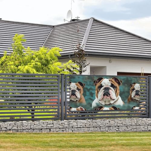 Lustige englische Bulldoggen-Banner und Schilder, Wandbehang, Banner mit Seil zum Aufhängen, 89 x 180 cm, Party-Banner, Schild, Poster, Party-Hintergründe, Innen- und Außenbereich, Neujahr Lustige englische Bulldoggen-Banner und Schilder, Wandbehang, Banner mit Seil zum Aufhängen, 89 x 180 cm, Party-Banner, Schild, Poster, Party-Hintergründe, Innen- und Außenbereich, Neujahr von DDTKLSNV