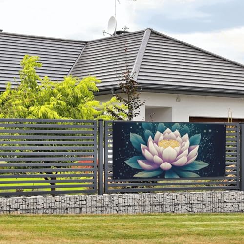 Magische Lotus-Banner und Schilder, Wandbehang, Banner mit Seil zum Aufhängen, 89 x 180 cm, Party-Banner, Schild, Poster, Party-Hintergründe, Innen- und Außenbereich, Neujahr, Abschlussfeier, Hochzeit Magische Lotus-Banner und Schilder, Wandbehang, Banner mit Seil zum Aufhängen, 89 x 180 cm, Party-Banner, Schild, Poster, Party-Hintergründe, Innen- und Außenbereich, Neujahr, Abschlussfeier, Hochzeit von DDTKLSNV