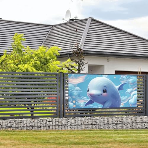 Niedliche Fischbanner und Schilder, Wandbehang, Banner mit Seil zum Aufhängen, 61 x 129 cm, Party-Banner, Schild, Poster, Party-Hintergründe, Innen- und Außenbereich, Neujahr, Abschlussfeier, Hochzeit Niedliche Fischbanner und Schilder, Wandbehang, Banner mit Seil zum Aufhängen, 61 x 129 cm, Party-Banner, Schild, Poster, Party-Hintergründe, Innen- und Außenbereich, Neujahr, Abschlussfeier, Hochzeit von DDTKLSNV