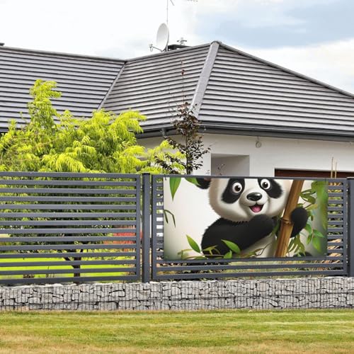 Niedlicher Panda Klettern Bambus-Banner und Schilder, Wandbehang, Banner mit Seil zum Aufhängen, 89 x 180 cm, Party-Banner, Schild, Poster, Party-Hintergründe, Innen- und Außenbereich, Neujahr Niedlicher Panda Klettern Bambus-Banner und Schilder, Wandbehang, Banner mit Seil zum Aufhängen, 89 x 180 cm, Party-Banner, Schild, Poster, Party-Hintergründe, Innen- und Außenbereich, Neujahr von DDTKLSNV