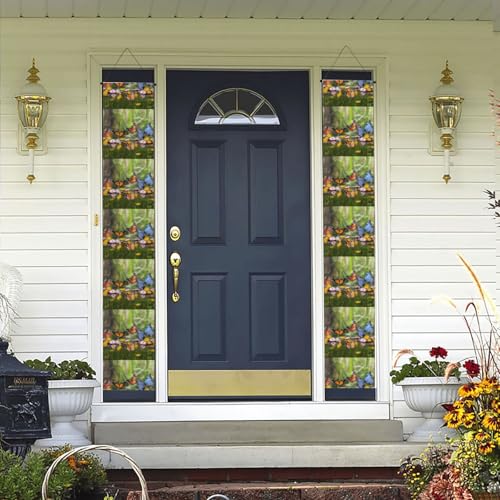 Veranda-Banner zum Aufhängen, Schmetterlings-Motiv, Aufschrift "Welcome Summer Porch Banner", Happy Birthday, Veranda-Schild, Fotohintergrund, Party-Banner, Haustürschilder für Urlaub, Party, Innen Veranda-Banner zum Aufhängen, Schmetterlings-Motiv, Aufschrift "Welcome Summer Porch Banner", Happy Birthday, Veranda-Schild, Fotohintergrund, Party-Banner, Haustürschilder für Urlaub, Party, Innen von DDTKLSNV