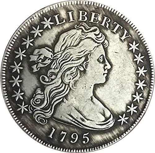 DDTing 1795 Morgan Ein-Dollar-Münze, US Alte Münzen - Great American Old Coin - USA Old Unzirkulierte Gedenkmünze - Entdecken Sie Geschichte der Münzen goodService von DDTing