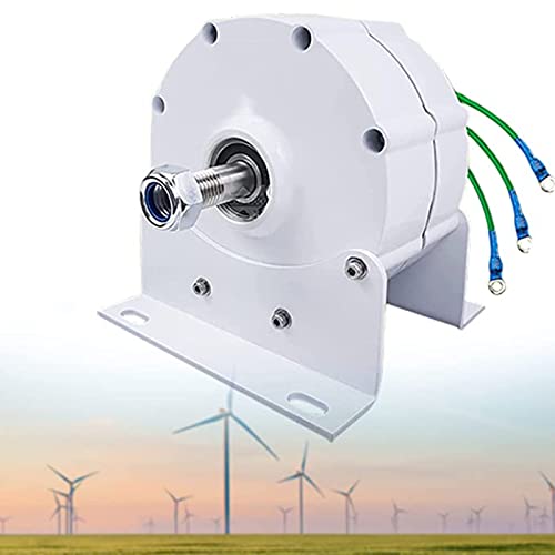 DDZJTPP 3-Phasiger Getriebeloser Permanentmagnetgenerator,Permanentmagnetgenerator 3000w 5000w 8000w 12v 24v 48v Permanentmagnetgenerator,Für Vertikale Und Horizontale Windkraftanlagen,3000W-12V von DDZJTPP