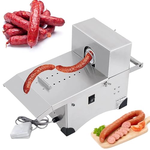 DDZJTPP Elektrische Wurstbindemaschine, Automatische Wurstbinde Und Knotenmaschine Aus Edelstahl, Wurstbindemaschine, Maximaler Durchmesser 50 Mm,2 Modi, Für Den Gewerblichen Heimgebrauch DDZJTPP Elektrische Wurstbindemaschine, Automatische Wurstbinde Und Knotenmaschine Aus Edelstahl, Wurstbindemaschine, Maximaler Durchmesser 50 Mm,2 Modi, Für Den Gewerblichen Heimgebrauch von DDZJTPP
