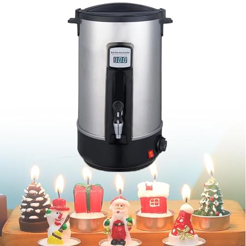 DDZJTPP Elektrischer Wachsschmelzgerät,8L-35L Wachsschmelzer Mit Beheizte Düse,Kerzen Selber Machen Formen,LED Anzeige Temperatur,DIY Kerzen Selber Machen Set,Für Anfänger,Erwachsene,16L DDZJTPP Elektrischer Wachsschmelzgerät,8L-35L Wachsschmelzer Mit Beheizte Düse,Kerzen Selber Machen Formen,LED Anzeige Temperatur,DIY Kerzen Selber Machen Set,Für Anfänger,Erwachsene,16L von DDZJTPP