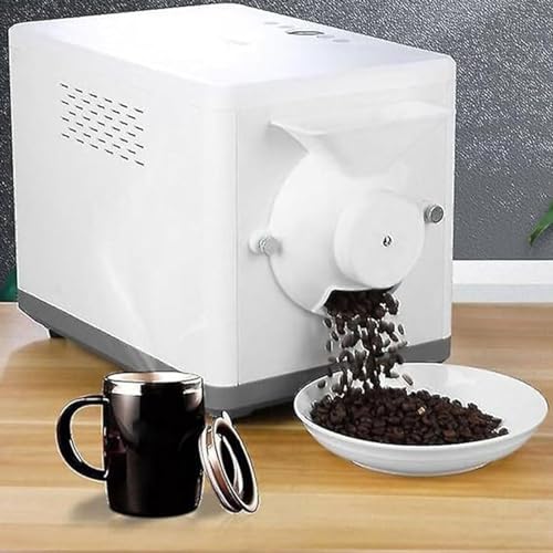 DDZJTPP KaffeeröSter,KaffeebohnenröSter,HeimK affeebohnen RöStmaschine,mit 100-250℃ Einstellbarer Temperatur und 90 Minuten Timer,Kaffeebohnenröstermaschine für Nuss Erdnuss von DDZJTPP