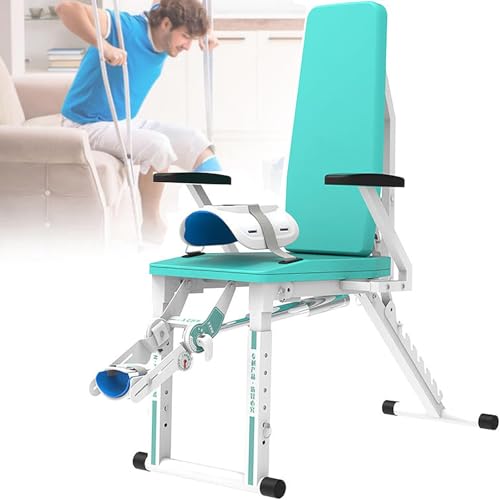 DDZJTPP Knie-Rehabilitationstrainer, Flexible Übung im Winkel von -10°-150°, mit 9 Gängen einstellbare Intensität, umfassende Dehnübung für die unteren Gliedmaßen DDZJTPP Knie-Rehabilitationstrainer, Flexible Übung im Winkel von -10°-150°, mit 9 Gängen einstellbare Intensität, umfassende Dehnübung für die unteren Gliedmaßen von DDZJTPP