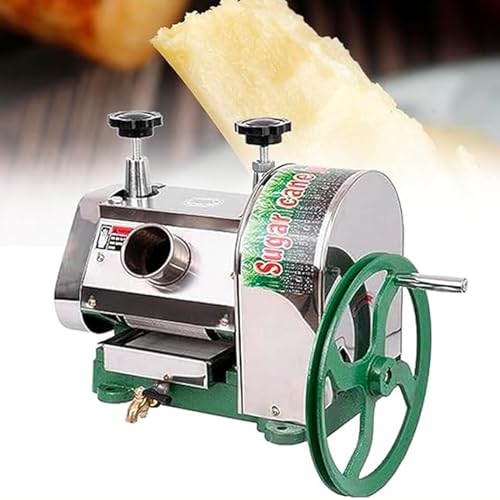 DDZJTPP Kommerzieller Zuckerrohrpresse Extraktor,Manuelle Zuckerrohrsaft Maschine, Edelstahl-Zuckerrohr-Saft-Extraktionspresse mit DREI Rollen, süßer Sorghum-Saft-Extraktor für Restaurants DDZJTPP Kommerzieller Zuckerrohrpresse Extraktor,Manuelle Zuckerrohrsaft Maschine, Edelstahl-Zuckerrohr-Saft-Extraktionspresse mit DREI Rollen, süßer Sorghum-Saft-Extraktor für Restaurants von DDZJTPP