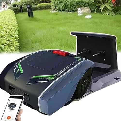 DDZJTPP Mähroboter Für Gärten Bis 1500 Qm Mit WLAN, App Gesteuert,Bluetooth Und Schwimmendem Mähdeck Logische Pfadplanung 25% Steigung,Easy to Set Up,Theft Protected DDZJTPP Mähroboter Für Gärten Bis 1500 Qm Mit WLAN, App Gesteuert,Bluetooth Und Schwimmendem Mähdeck Logische Pfadplanung 25% Steigung,Easy to Set Up,Theft Protected von DDZJTPP