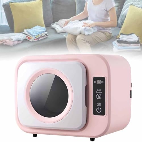 DDZJTPP Mini-Trockner,Tragbare Trockner,Kleine Trocknungsmaschine,3 Einstellbare Einstellungen,Schnell Trocknend, Den Einsatz Auf Der Arbeitsplatte Oder an Der Wand,für Schlafsäle,E von DDZJTPP