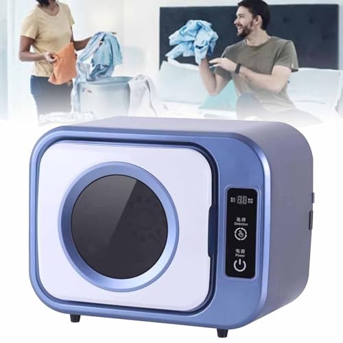 DDZJTPP Mini-Wäschetrockner, Kleine Trocknungsmaschine, Schnelles und Leises Trocknen für Schlafsäle, Für Den Einsatz Auf Der Arbeitsplatte Oder an Der Wand,B von DDZJTPP