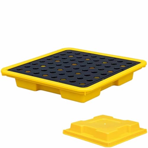 DDZJTPP Modulare Spill Containment Platform with Flat Top Grating,Auslaufsichere Kunststoff-Palette stapelbares Design,Leakproof Tray for Warehouses and Factory Workshops,120 * 60 * 18cm DDZJTPP Modulare Spill Containment Platform with Flat Top Grating,Auslaufsichere Kunststoff-Palette stapelbares Design,Leakproof Tray for Warehouses and Factory Workshops,120 * 60 * 18cm von DDZJTPP