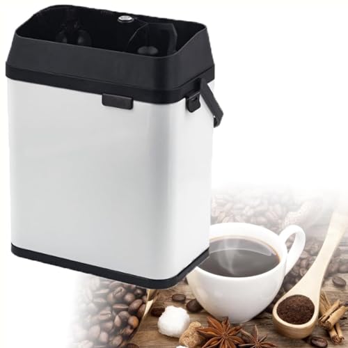 DDZJTPP SiebträGerreiniger,Elektrischer SiebträGerreiniger FüR Espressomaschinengriff,Mit 2 Abstreifern Und 1 BüRstenkopf,FüR Haushalt,Kaffee,Restaurants,Gewerbe,White von DDZJTPP