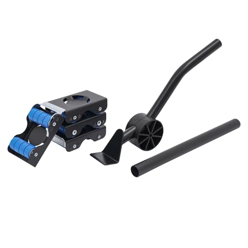 Möbelroller 4er Set, Möbel Transportroller Set, Möbelheber mit Bremsen, Möbelrollen Transportrollen Schwerlastrollen für Möbel von DDZcozy
