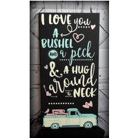 Ein Scheffel Und Ein Peck von DDesignsAndBoutique