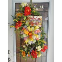 Herbst Kranz, Jahr Um Koralle Blumenkranz, Infinity Grapevine Diane Designs & Boutique von DDesignsAndBoutique