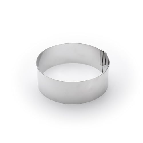 DE BUYER 3040.02 Edelstahl ausziehbarer Kreis Ø 18 bis 36 cm Höhe 6,5 cm DE BUYER 3040.02 Edelstahl ausziehbarer Kreis Ø 18 bis 36 cm Höhe 6,5 cm von DE BUYER