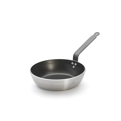 DE BUYER Aluminium Choc 5 Bombee Schmorpfanne mit Antihaftbeschichtung, Durchmesser, Höhe 7-8188.24, grau, 24 cm von DE BUYER