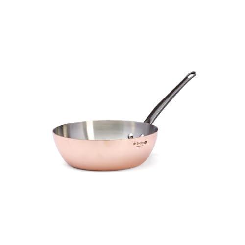 De Buyer Sauteuse, Edelstahl, Silber, 20 cm von DE BUYER