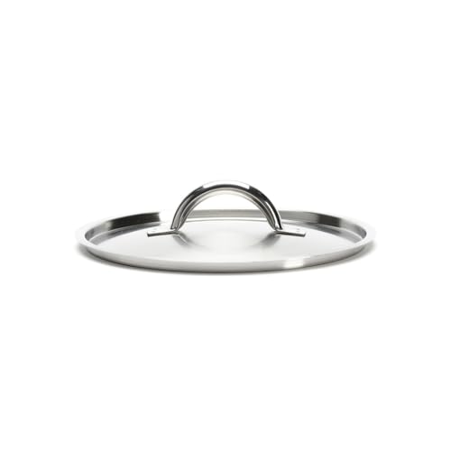 de Buyer - Deckel aus satiniertem Edelstahl - 20 cm - 3509.20, Silber von DE BUYER