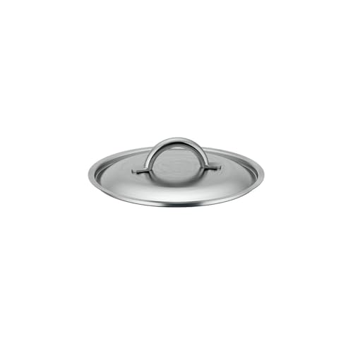 de Buyer - Deckel aus satiniertem Edelstahl - 24 cm - 3509.24, Silber von DE BUYER
