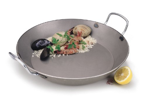 De Buyer - 5113.40 - Bratpfanne mit 2 griffen (servierpfanne) aus schwerem eisenstahl - 40cm von DE BUYER