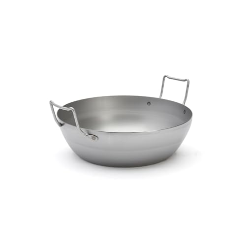 DeBuyer Fritiertopf, Edelstahl, Silber, 32 cm, 27.9 x 20.1 x 10.9 cm von DE BUYER