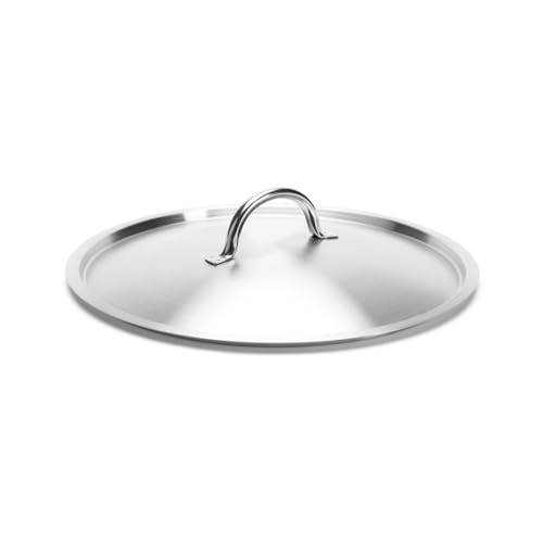 de Buyer - Deckel aus satiniertem Edelstahl - 36 cm - 3509.36, Silber von DE BUYER