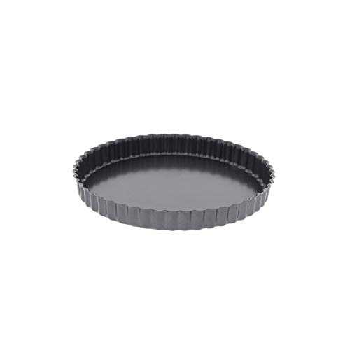 de Buyer- runde geriffelte Tortenform Canelée - 20cm Durchmesser - 4705.20, Grau von DE BUYER